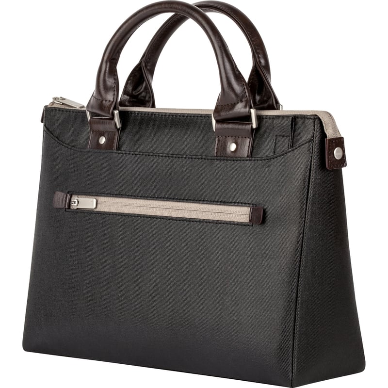 Moshi Moshi Urbana Mini Lightweight Bag - Metro Black, Padded Phone/tablet Compartments, Detachable Shoulder Strap - Thumbnail 2