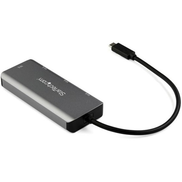 StarTech.com 4 Port USB C Hub - 2x USB A & 2x USB-C SuperSpeed 10Gbps - USB Bus Powered Type-C 3.2 Gen 2 Adapter Hub - 9.8" (25cm) Cable - Thumbnail 5