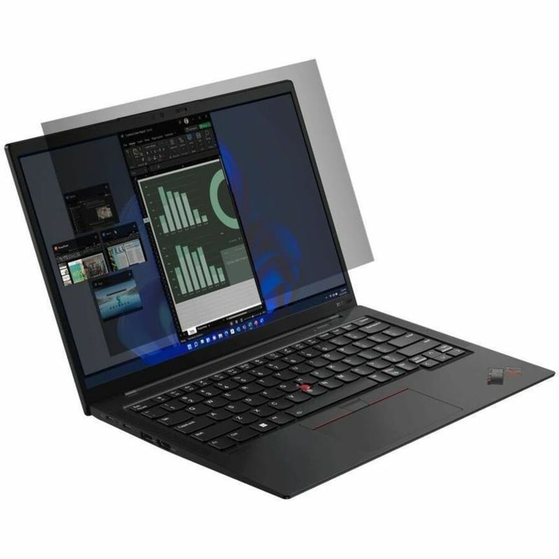Targus Privacy Screen for Lenovo P14s / Carbon X1 G9 / G10 14-inch Laptop Transparent, Tinted - Thumbnail 2