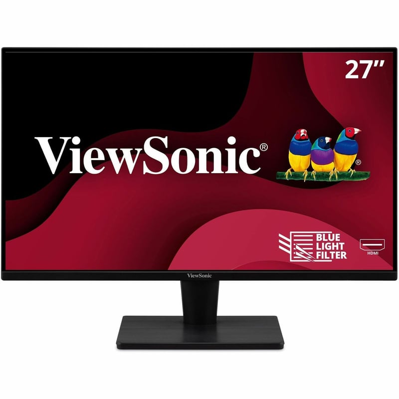 ViewSonic VA2715-2K-MHD 27 Inch 1440p LED Monitor with Adaptive Sync, Ultra-Thin Bezels, HDMI and DisplayPort Inputs for Home and Office - Thumbnail 1