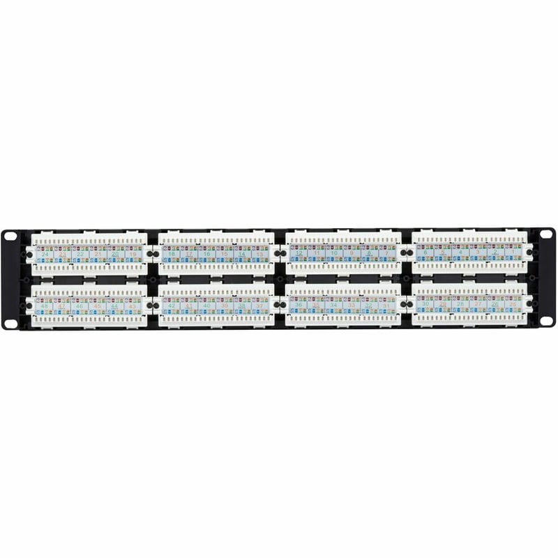 CAT6 PATCH PANEL, PUNCHDOWN - 2U, UNSHIELDED, 48-PORT - Thumbnail 2