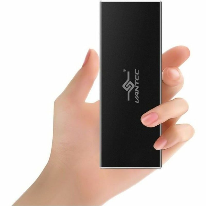 Vantec Nexstar SX NST-M2STS3-BK Drive Enclosure M.2 - USB 3.0 Micro-B Host Interface - UASP Support Portable - Thumbnail 5