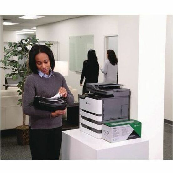 Lexmark Unison Original Standard Yield Laser Toner Cartridge - Black Pack - Thumbnail 2