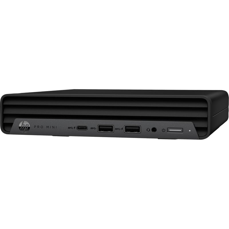 HP Pro Mini 400 G9 Desktop Computer - Intel Core i3 12th Gen i3-12300T - 8 GB - 256 GB SSD - Mini PC - Thumbnail 2