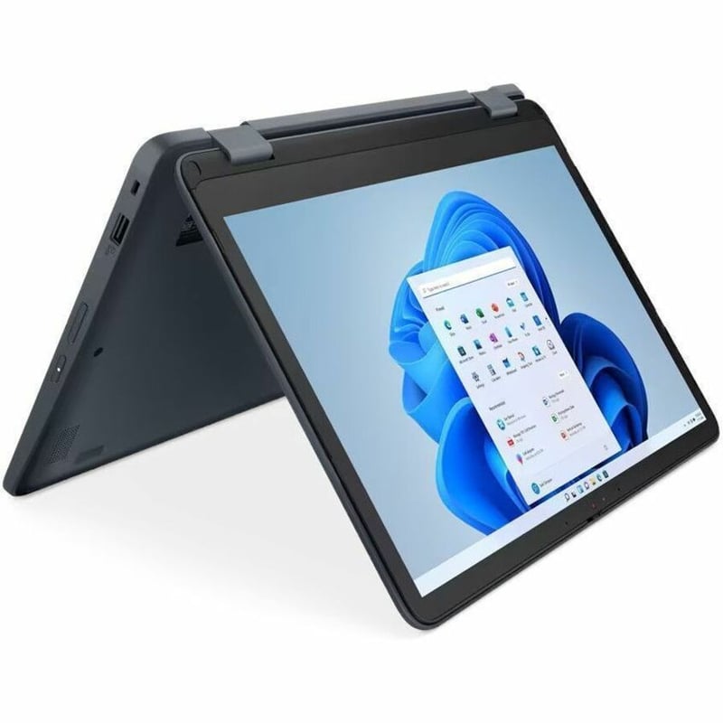 Lenovo 82VQ000EUS 12.2" Convertible 2 in 1 Notebook - WUXGA - 1920 x 1200 - Intel N100 Quad-core (4 Core) - 4 GB Total RAM - 4 GB On-board Memory - 128 GB SSD - Slate Gray