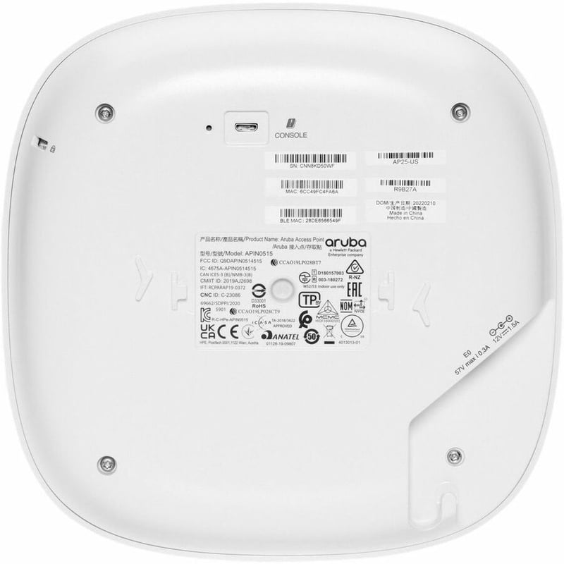 ARUBA INSTANT ON AP25 RW14X4 WI-FI6 AP PL-3P - Thumbnail 4