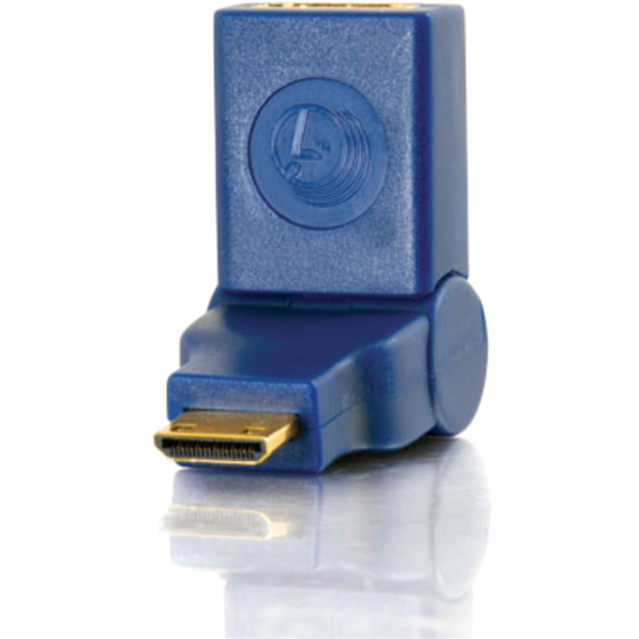 C2G 90° Rotating HDMI to HDMI Mini Adapter - F/M - Thumbnail 4