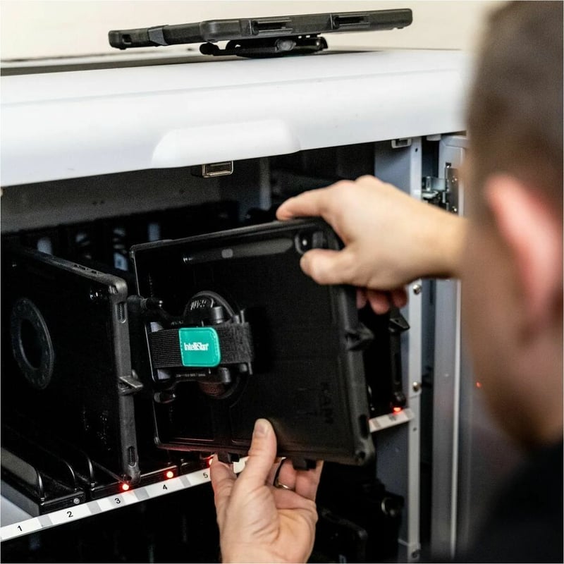 RAM Mounts GDS Slide Dock with Power Delivery & Drill Down Base - Thumbnail 5