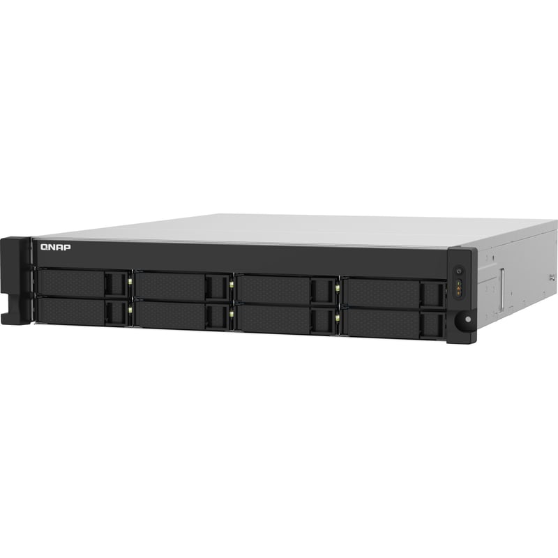 QNAP TS-832PXU-RP-4G SAN/NAS Storage System - Thumbnail 1