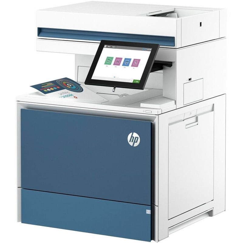 COLOR LASERJET ENTERPRISE MFP 6800DN PRINTER GOVT - Thumbnail 3