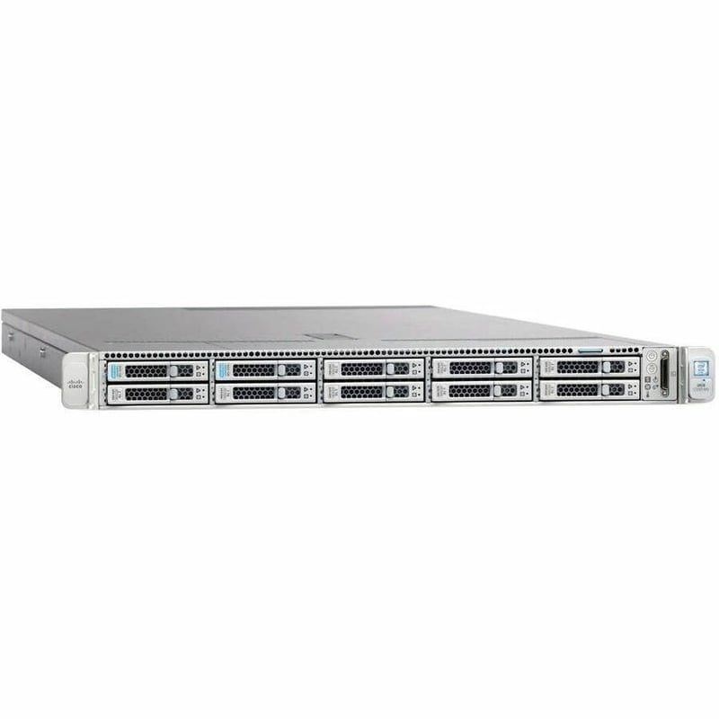 Cisco Business Edition 6000M 1U Rack Server - 1 x Intel Xeon Silver 4114 2.20 GHz - 48 GB RAM - 300 GB HDD - (1 x 300GB) HDD Configuration - 12Gb/s SAS Controller - Refurbished - Thumbnail 1
