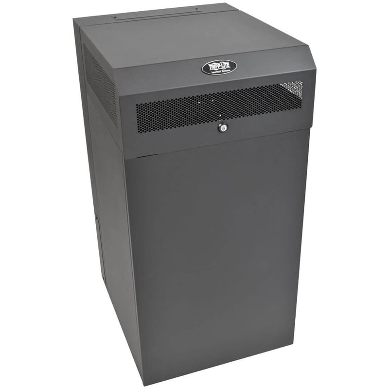 Tripp Lite by Eaton SmartRack 16U Low-Profile Vertical-Mount Wall-Mount Half-Height Server Rack Enclosure - Thumbnail 1