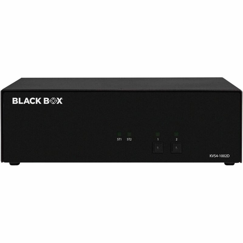 Black Box KVM Switch, NIAP 4.0 Certified - 2-Port, Single-Monitor, DVI-I - Thumbnail 2
