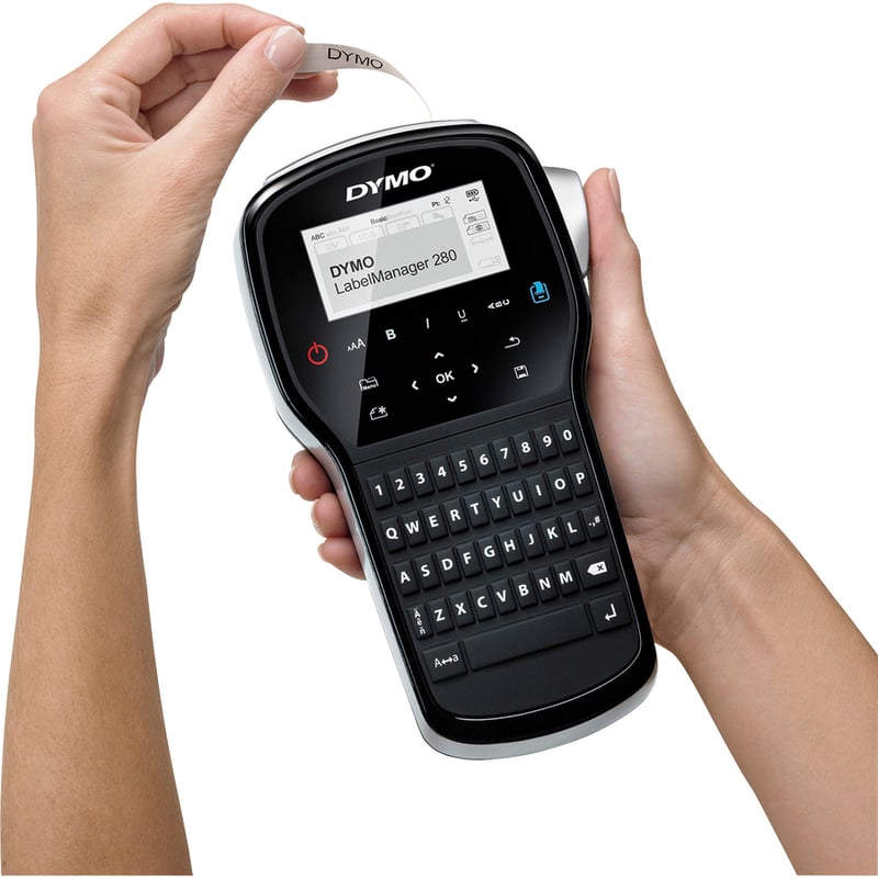 RECHARGEABLE HANDHELD LABEL MAKER WITH PC OR MAC CONNECTION - 1 YEAR WARRANTY - Thumbnail 4