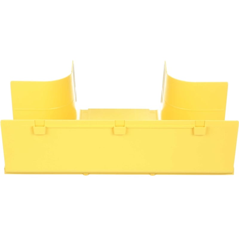 Panduit FiberRunner® Horizontal Tee, 6x4, Yellow - Thumbnail 4