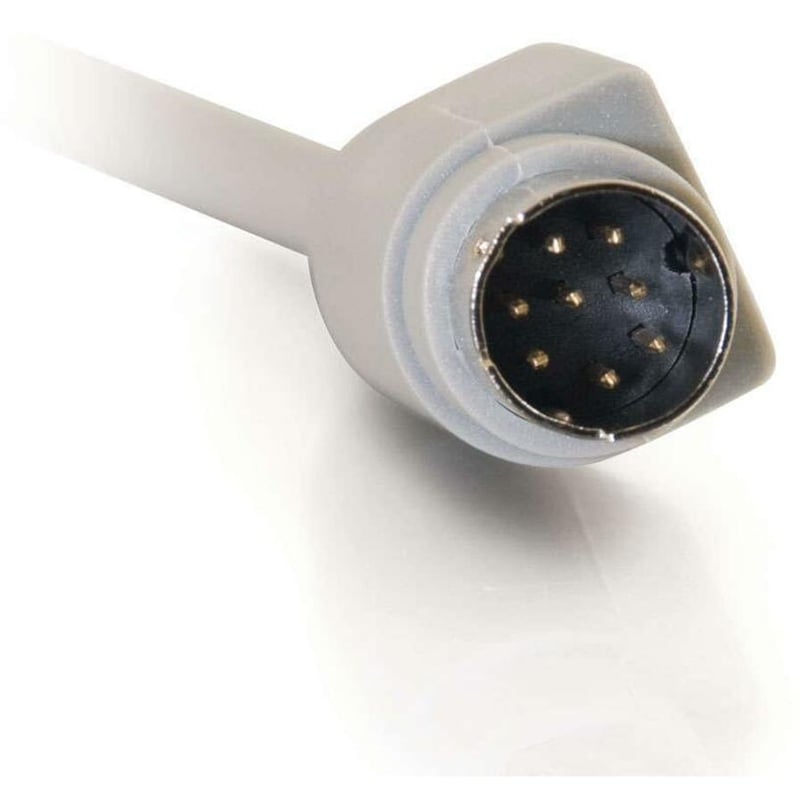 C2G 10ft 8-pin Mini Din M/M Serial RS232 Cable - Thumbnail 3