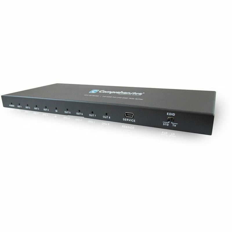 Comprehensive 1x8 HDMI Full UHD 4K60 18Gb Splitter (YUV:444) - Thumbnail 1