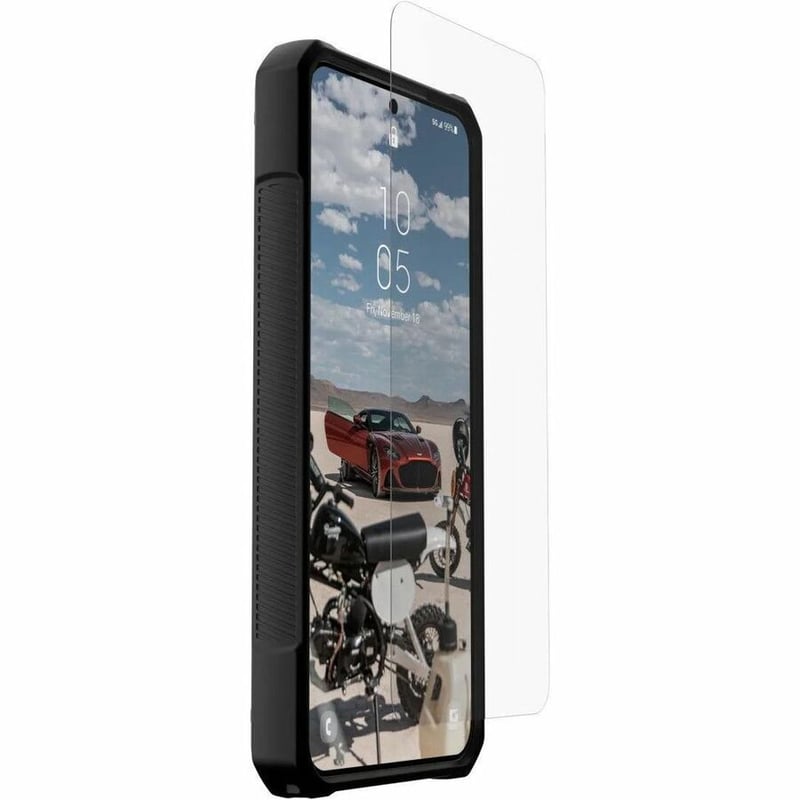 Urban Armor Gear Glass Screen Protector Shield Plus for Galaxy S23 Plus - Clear Clear - Thumbnail 3
