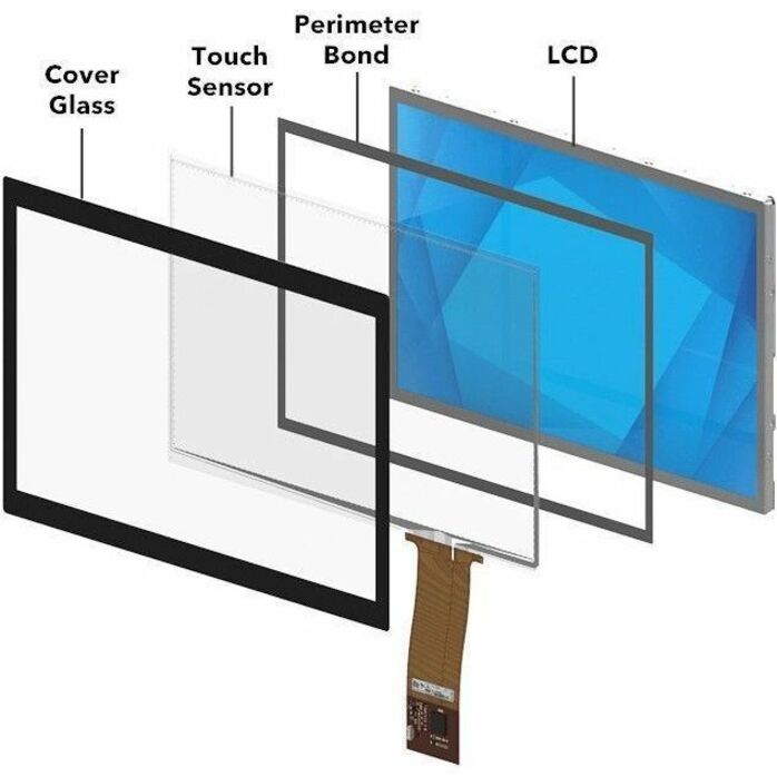 Elo TouchPro 7" Class LCD Touchscreen Monitor - Thumbnail 2