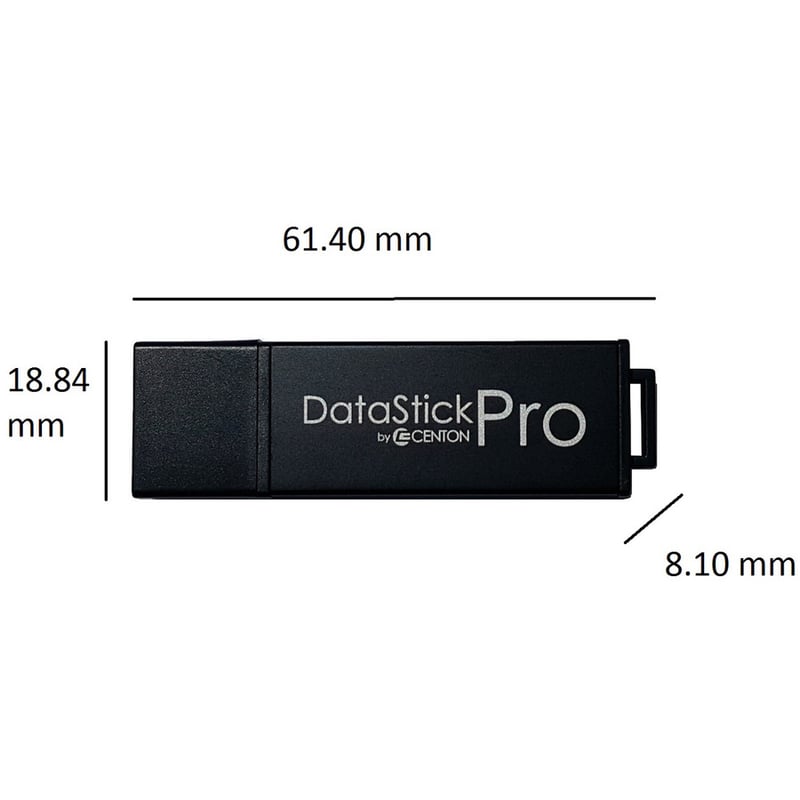 Centon 8GB DataStick Pro USB 3.0 Flash Drive - Thumbnail 3
