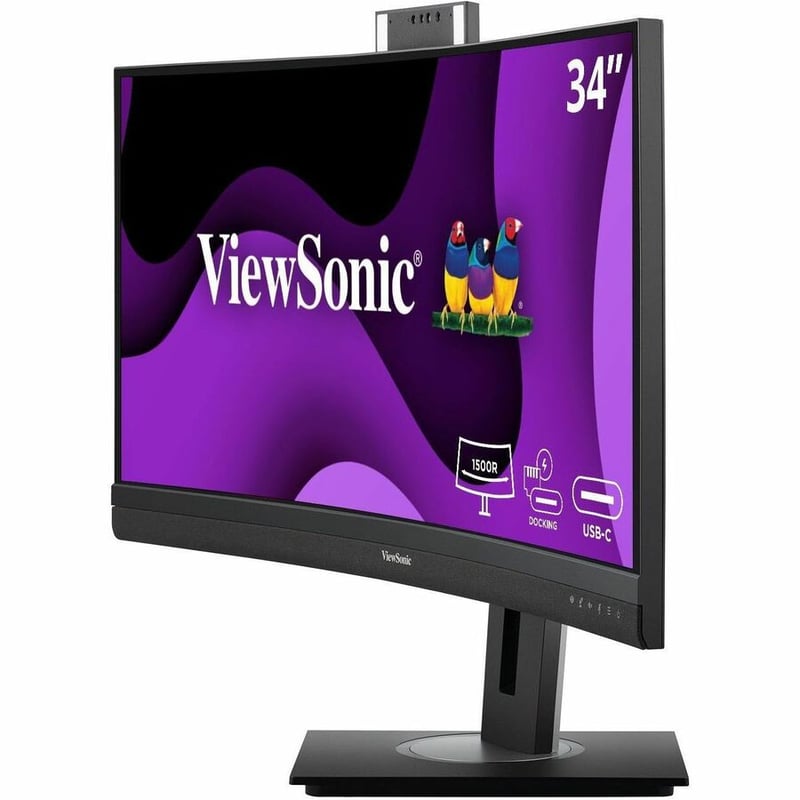 34IN UWQHD CURVED VIDEO CONFERENCING MONITOR WITH WIN HELLO - Thumbnail 3