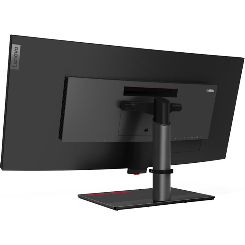 Lenovo ThinkVision P40w-20 40" Class Webcam WUHD Curved Screen LCD Monitor - 21:9 - Raven Black - Thumbnail 4