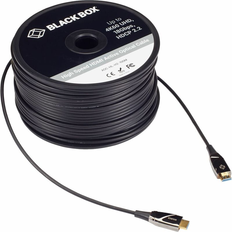 HDMI 2.0 ACTIVE OPTICAL CABLE 50M - Thumbnail 2