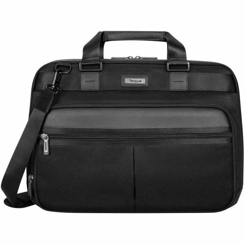 Targus Mobile Elite TBT045US Carrying Case (Briefcase) for 15" to 16" Notebook - Black, Gray - Thumbnail 3