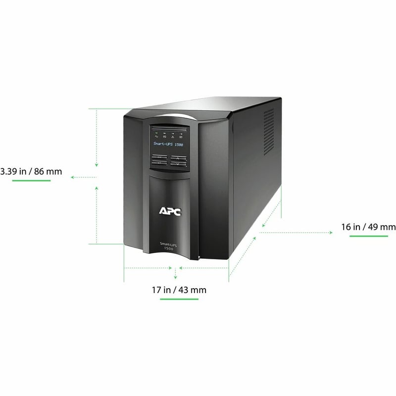 APC by Schneider Electric Smart-UPS 1500VA LCD 120V with SmartConnect - Thumbnail 2