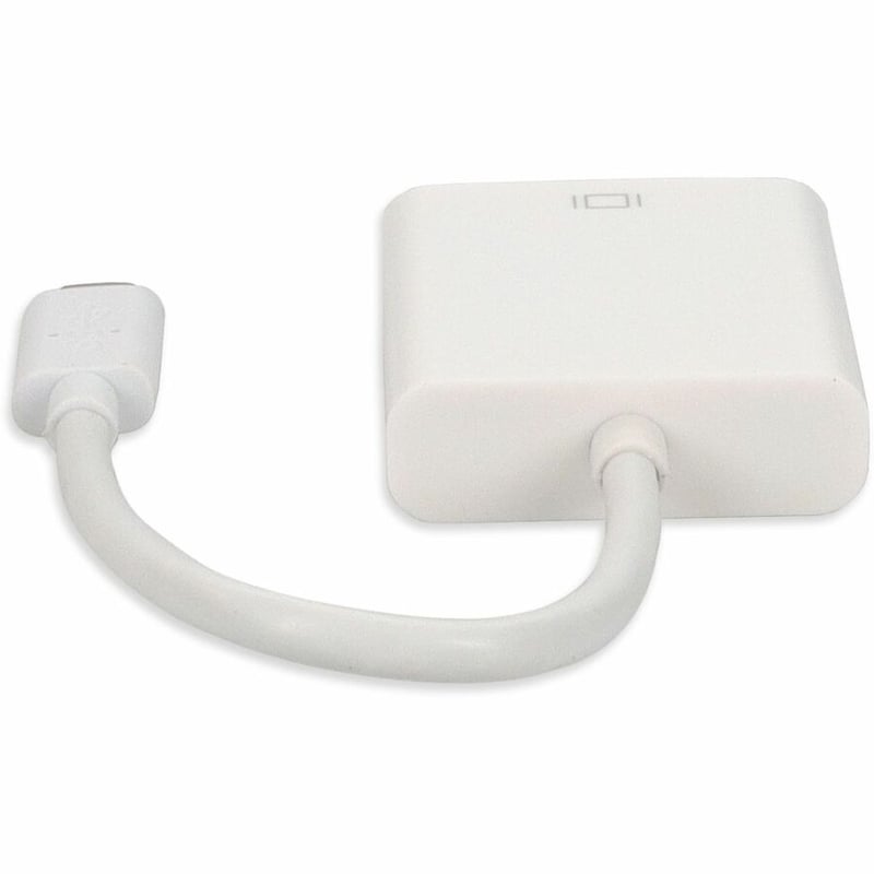 AddOn 5-Pack of USB 3.1 (C) Male to DVI-I (29 pin) Female White Adapters - Thumbnail 4