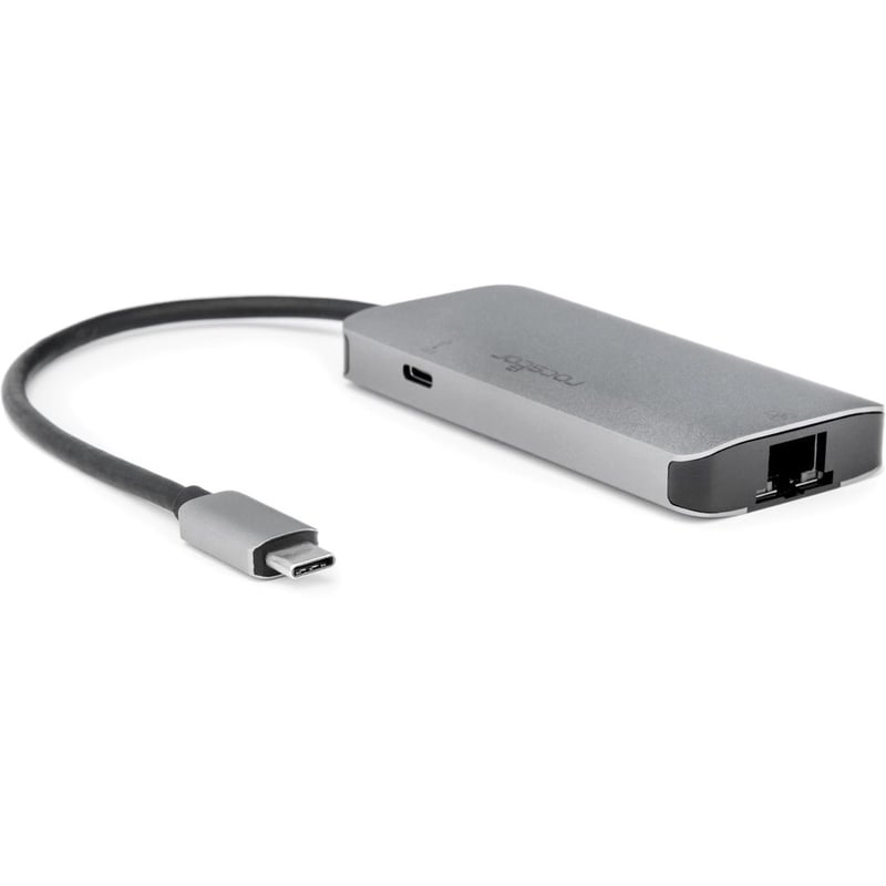 Rocstor Premium USB-C Hub with USB-A, Gigabit Ethernet & USB-C 100W PD - Thumbnail 2
