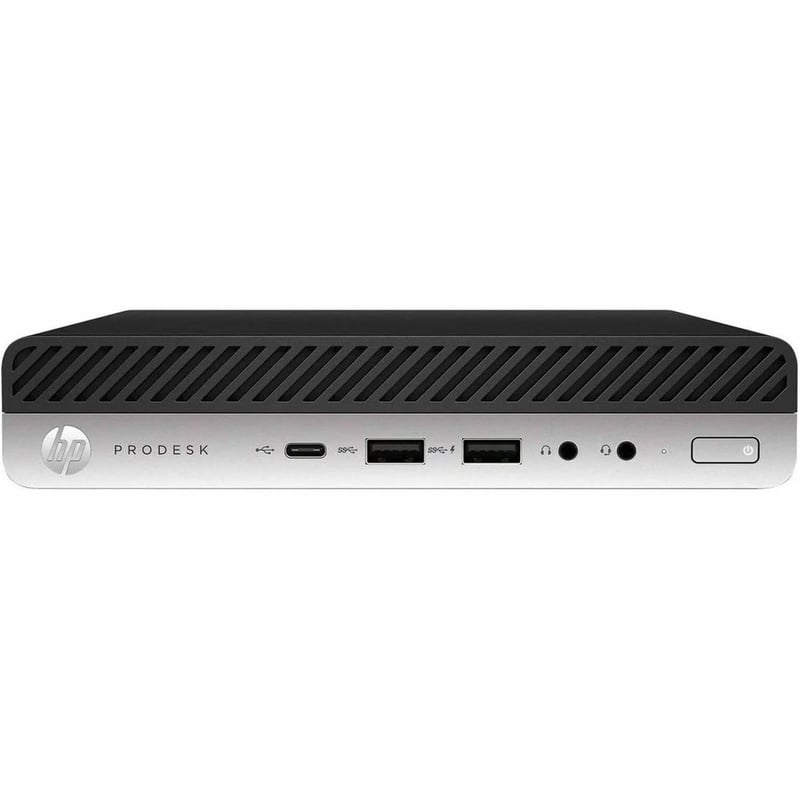 Joy Systems - HP ProDesk 600 G4 Desktop Computer - Intel Core i5 8th Gen i5-8500T - 16 GB - 500 GB SSD - Mini PC - Refurbished - Thumbnail 1