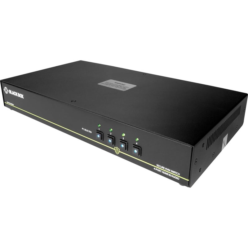 Black Box NIAP 3.0 Secure 4-Port Single-Head HDMI KVM Switch - Thumbnail 4