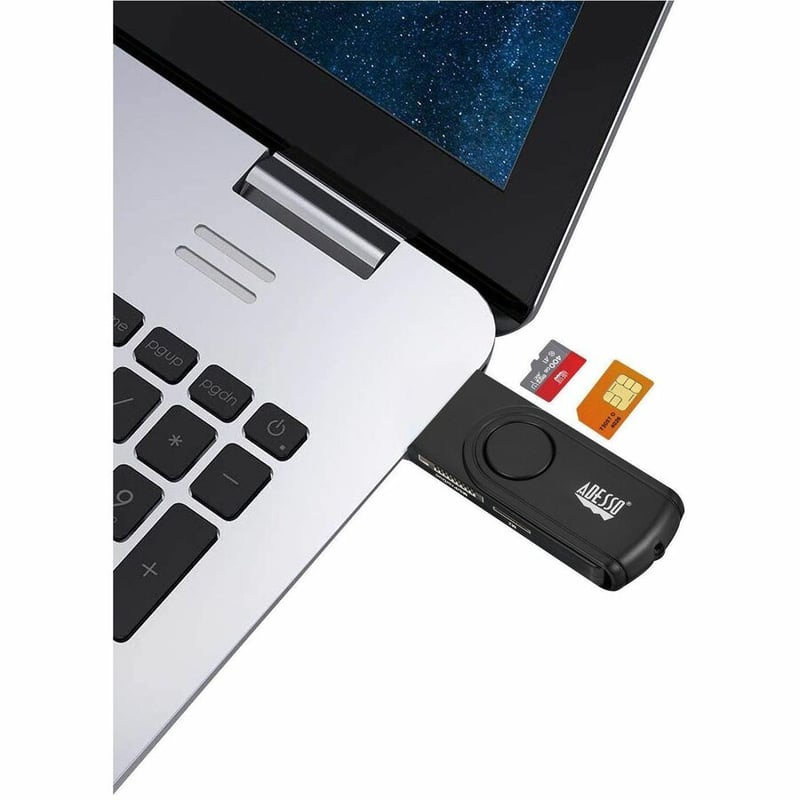 SMART CARD READER SUPPORTS TF SMART CARD SD CARD - Thumbnail 4