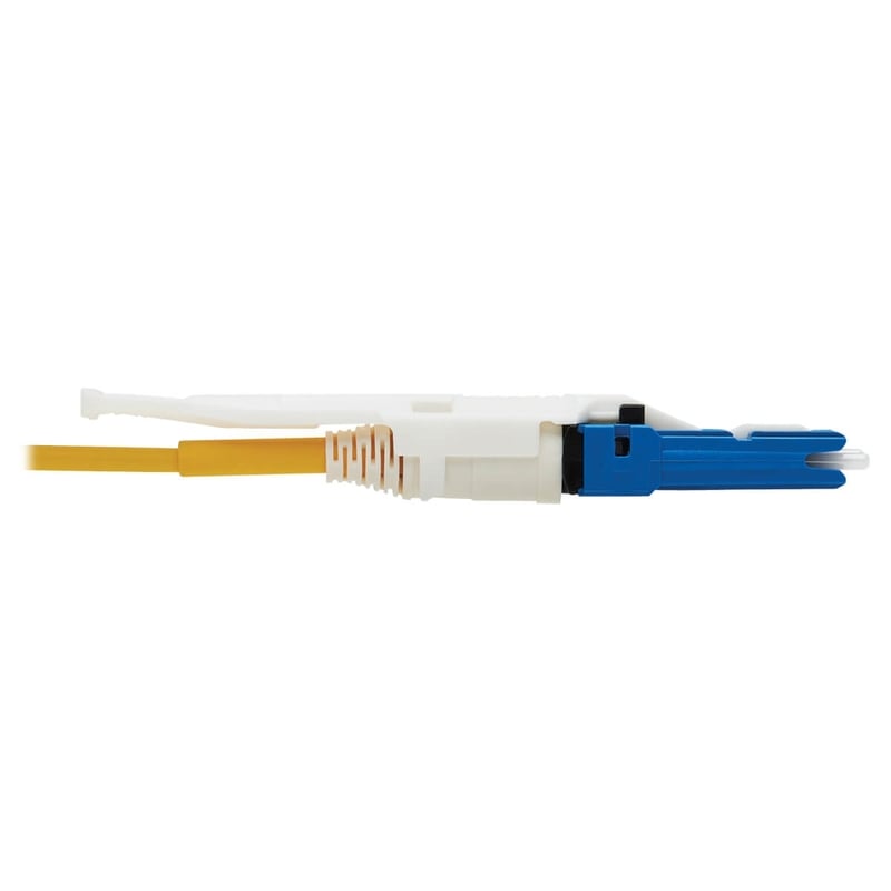 Eaton Tripp Lite Series 400G Duplex Singlemode 9/125 OS2 Fiber Optic Cable (CS-UPC/CS-UPC), Round LSZH Jacket, Yellow, 1 m - Thumbnail 4