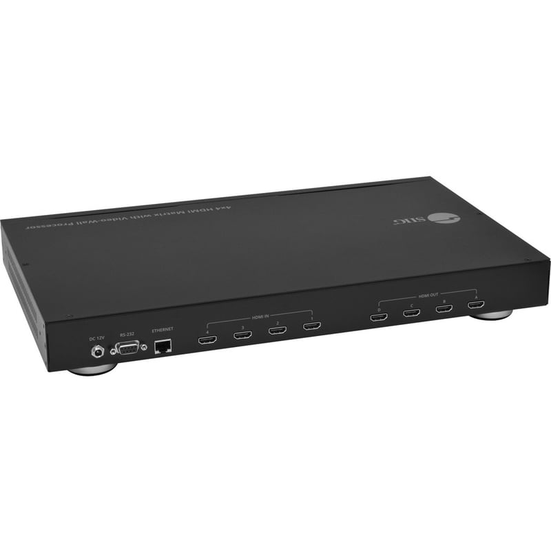 SIIG 4x4 HDMI Matrix & VideoWall Processor with RS232 - Thumbnail 3