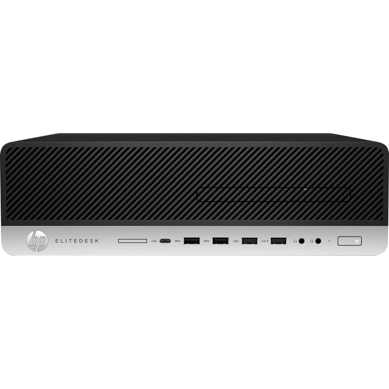 HP EliteDesk 800 G5 Desktop Computer - Intel Core i5 9th Gen i5-9600 Hexa-core (6 Core) 3.10 GHz - 16 GB RAM DDR4 SDRAM - 256 GB SSD - Small Form Factor - Thumbnail 1