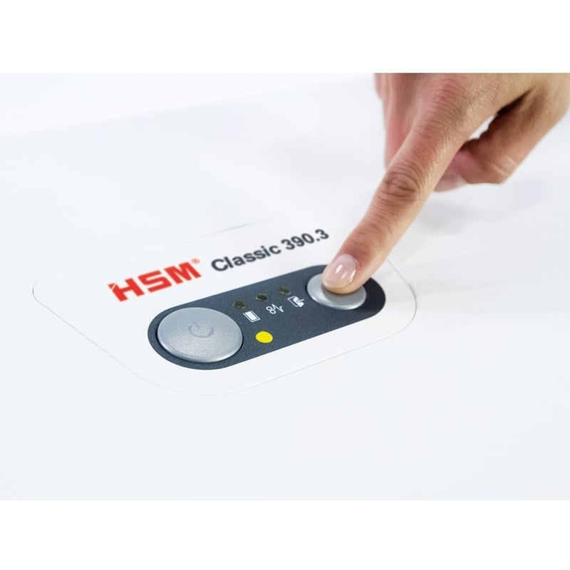 HSM Classic 390.3 HS L6 Cross-Cut Shredder - Thumbnail 5
