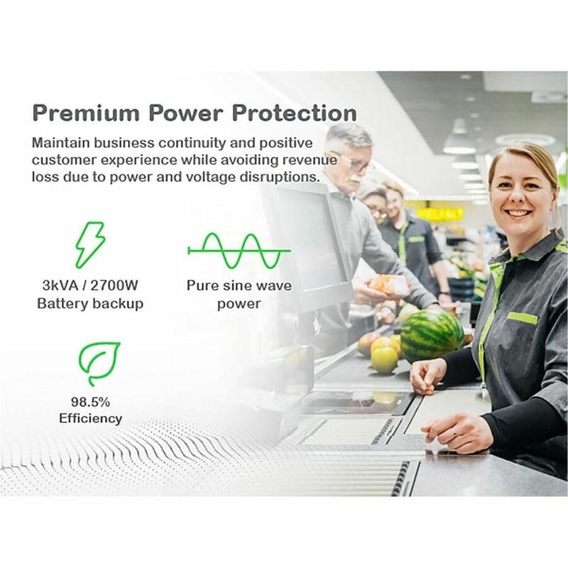 APC by Schneider Electric Smart-UPS 3000 VA Tower/Rack Mountable UPS