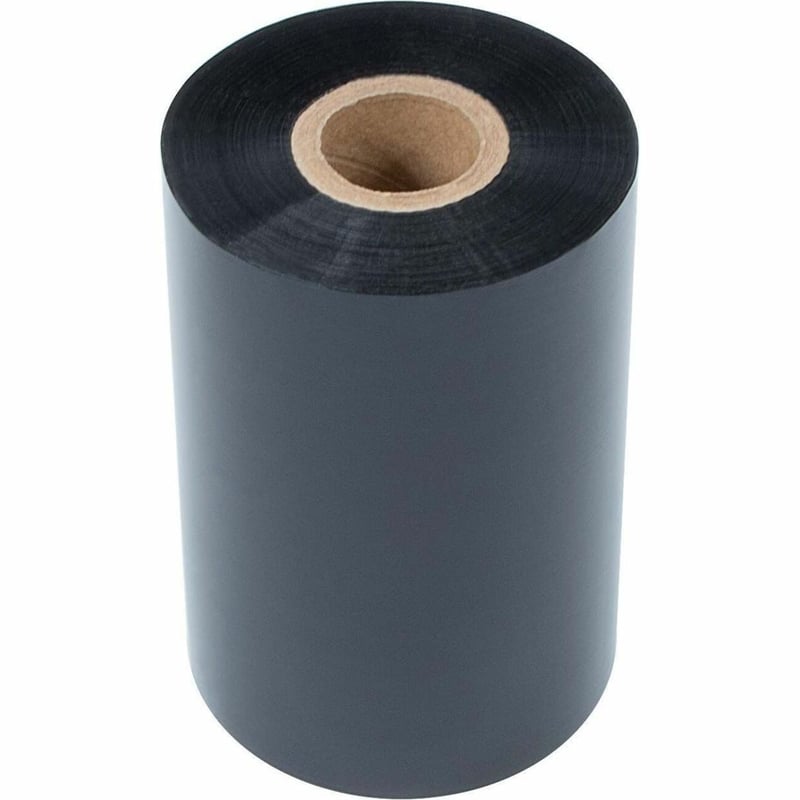 60MM (2.36IN) WIDE TT RESIN RIBBON BLACK 1IN CORE 450M/ROLL