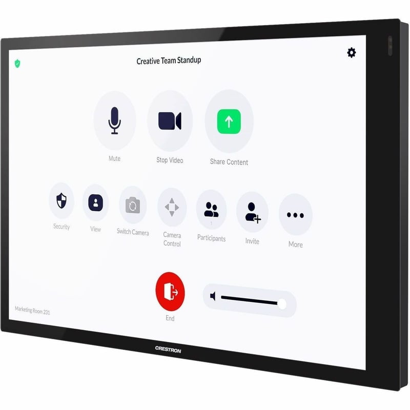 CRESTRON FLEX VIDEO CONFERENCE SYSTEM INTEGRATOR PRO KIT WITH A WALL-MOUNTED CON - Thumbnail 1