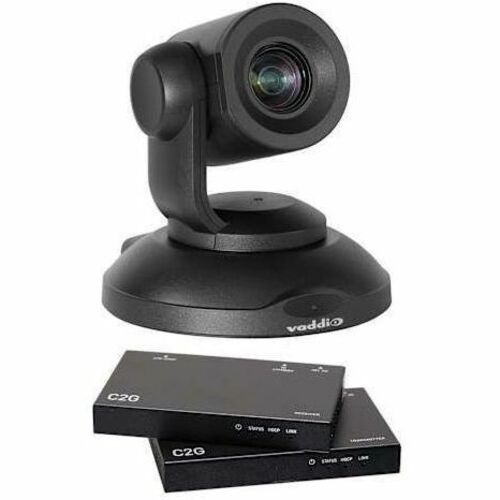 Vaddio PrimeSHOT 20 HDMI PTZ Camera - With HDMI Extender - Black - Thumbnail 1