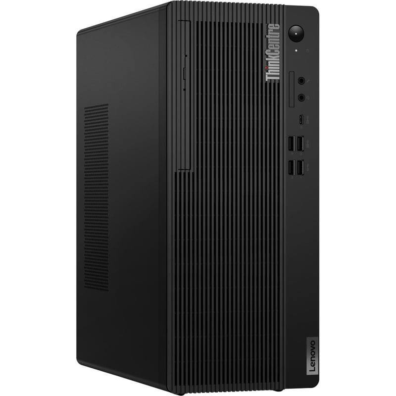 Lenovo ThinkCentre M90t Gen 3 11TN0001US Desktop Computer - Intel Core i5 12th Gen i5-12500 - vPro Technology - 8 GB - 256 GB SSD - Tower - Raven Black - Thumbnail 1