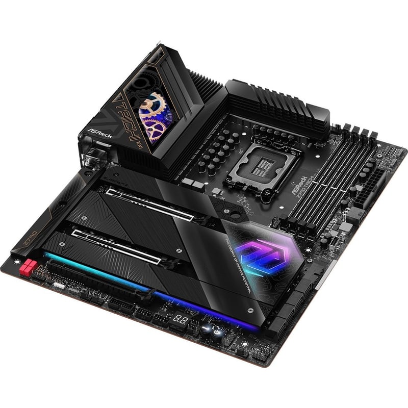 2 PCIE 5.0 X16, 5 M.2 SLOTS, 2.5GB LAN, WIFI 6E, HDMI 2.1 PORT, 5.1 AUDIO ALC408 - Thumbnail 4