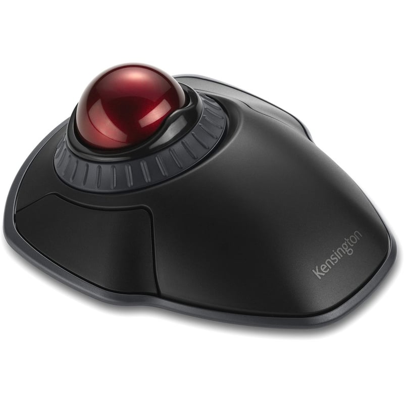 Kensington Orbit Wireless Trackball with Scroll Ring - Black - Thumbnail 2