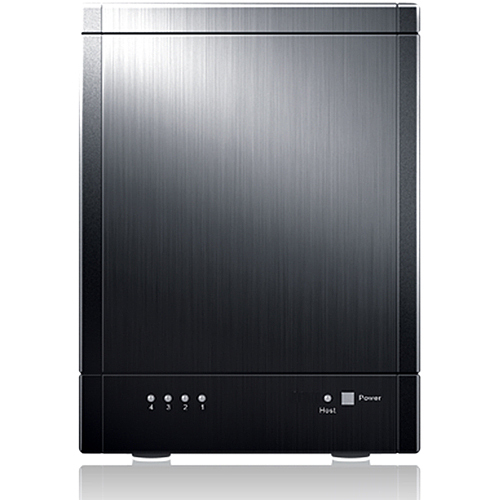Sans Digital TowerRAID TR4U+B - 4 Bay SATA to USB 3.0 JBOD Enclosure (Black) - Thumbnail 1
