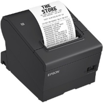 Epson , Tm-t88vii-052, Thermal Receipt Printer, Black, Usb & Ethernet, Interfaces, Ps-180 Power Supply And Ac Cable - Thumbnail 3