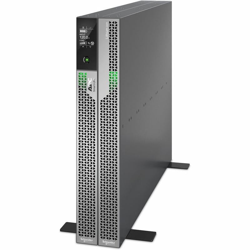 APC by Schneider Electric Smart-UPS Ultra 2200VA Rack/Tower/Wall/Ceiling/Desktop Mountable UPS - Thumbnail 2