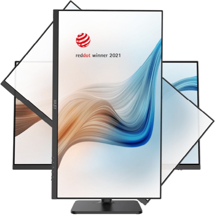 MSI Modern MD271P 27" Class Full HD LCD Monitor - 16:9 - Black - Thumbnail 2