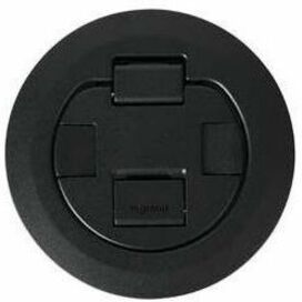 Wiremold 4AT Prewired All Power Evolution Poke-Thru Device-Black - Thumbnail 4